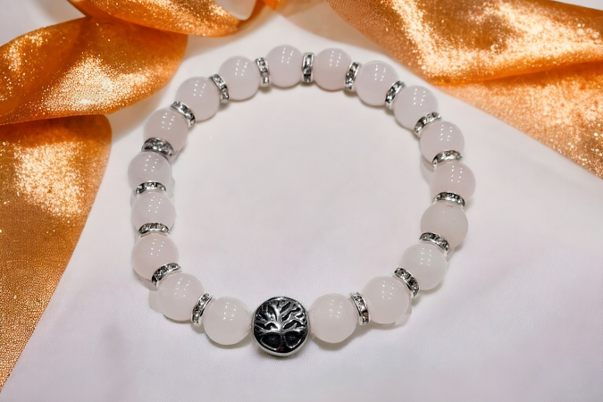 Bracelet quartz rose